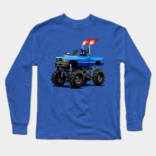 Cartoon monster truck Long Sleeve T-Shirt